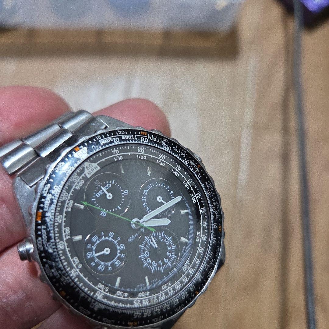 レアモデル　SEIKO　スカイプロフェショナル　訳あり　ジャンク　稼働品