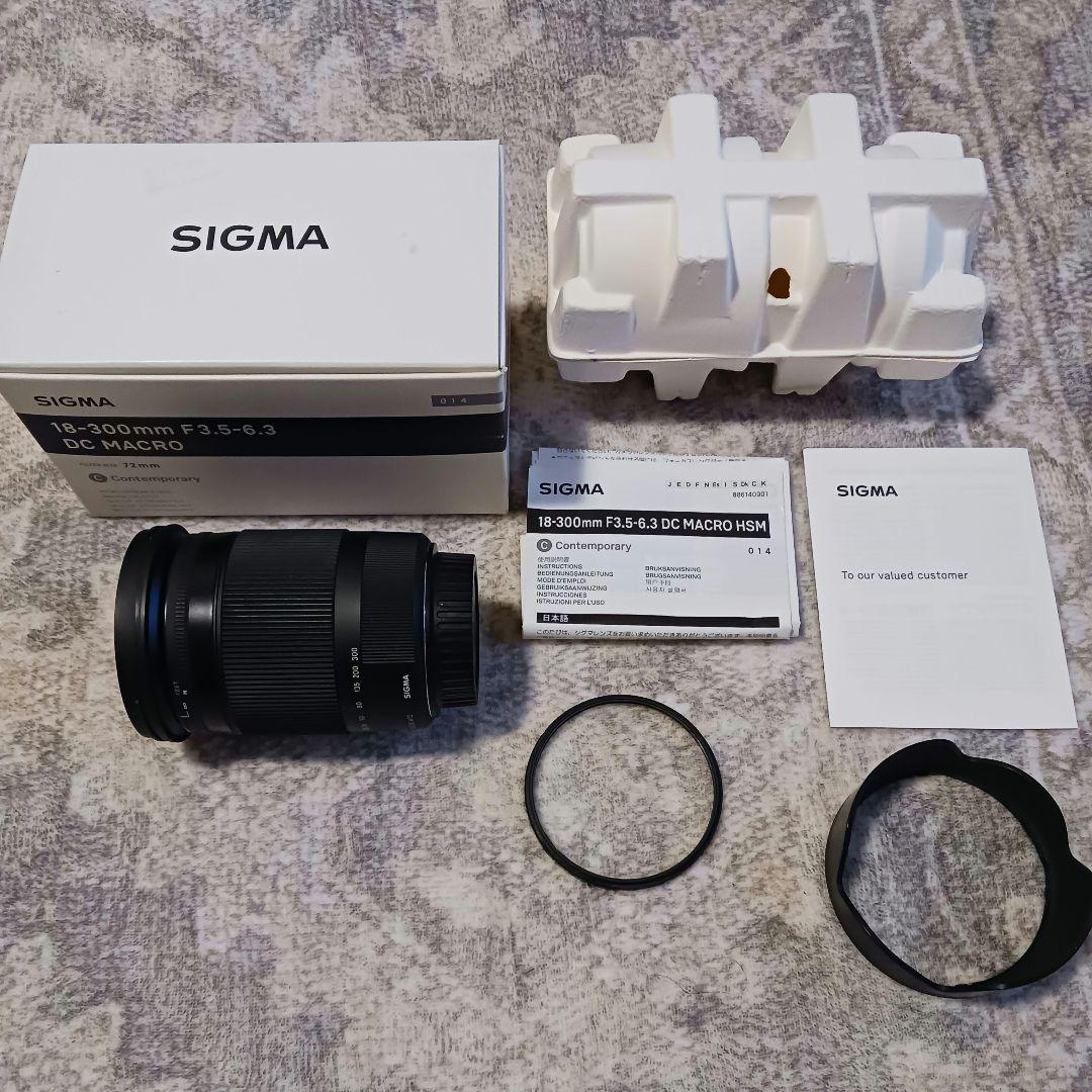 SIGMA 18-300mm F3.5-6.3 DC MACRO キヤノン