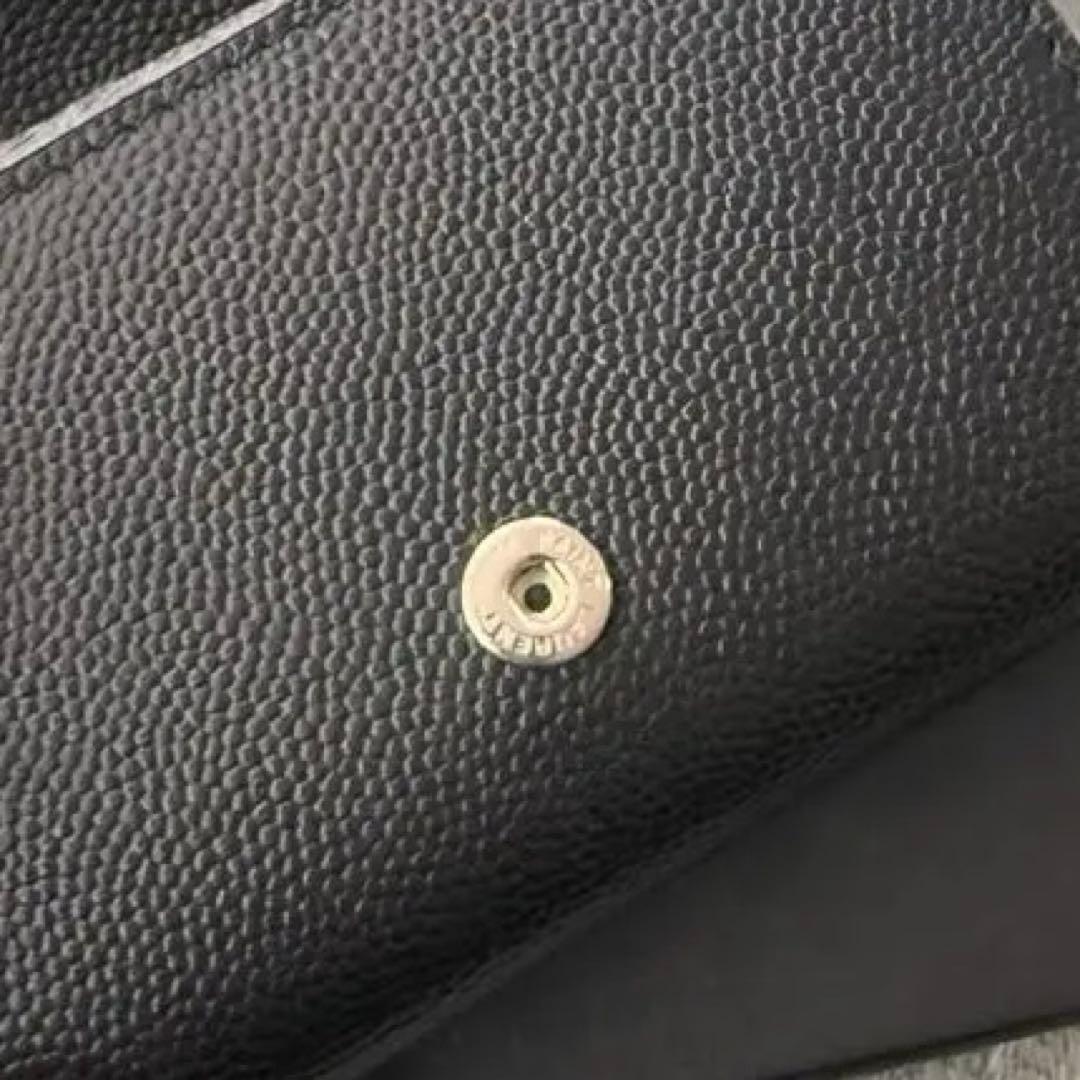 ⭐️新品未使用⭐️　サンローラン　キーケース　6連　ロゴ刻印　ユニセックス　レザー