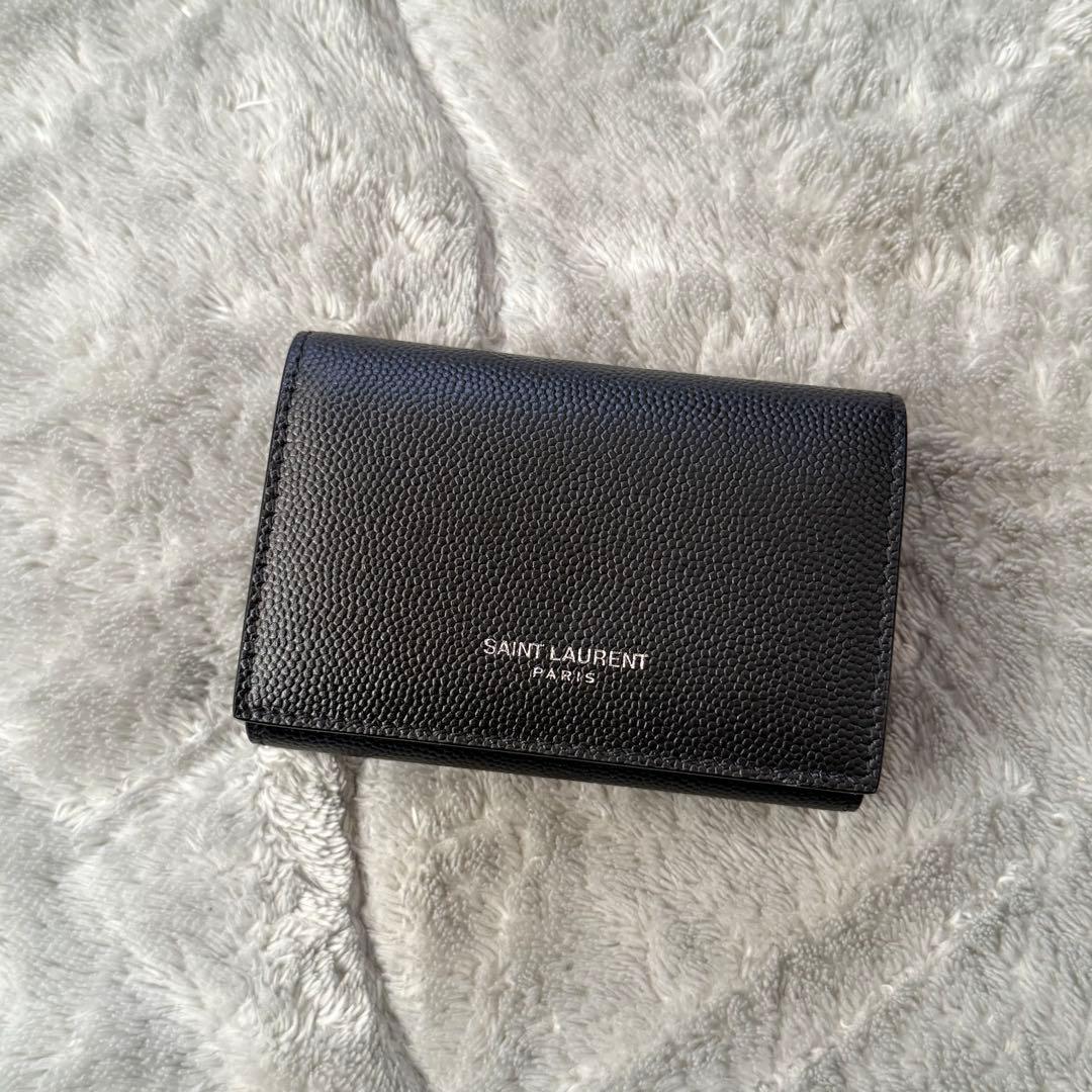 ⭐️新品未使用⭐️　サンローラン　キーケース　6連　ロゴ刻印　ユニセックス　レザー