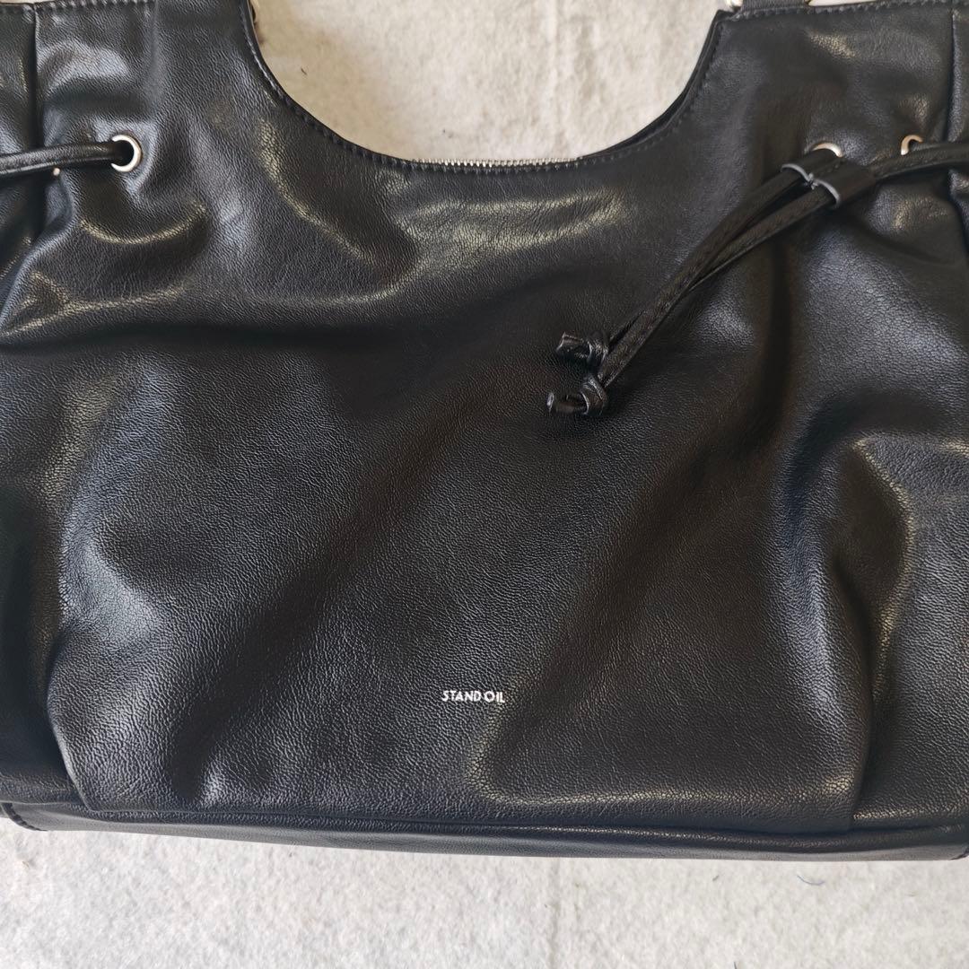 STAND OIL 韓国 ショルダーバッグ 黒 人気