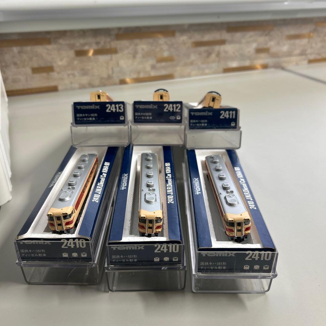 JRキハ181形×3 キロ180形　キサシ180形 キハ180形