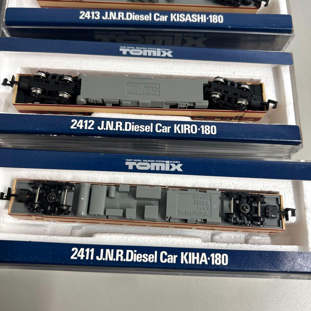 JRキハ181形×3 キロ180形　キサシ180形 キハ180形