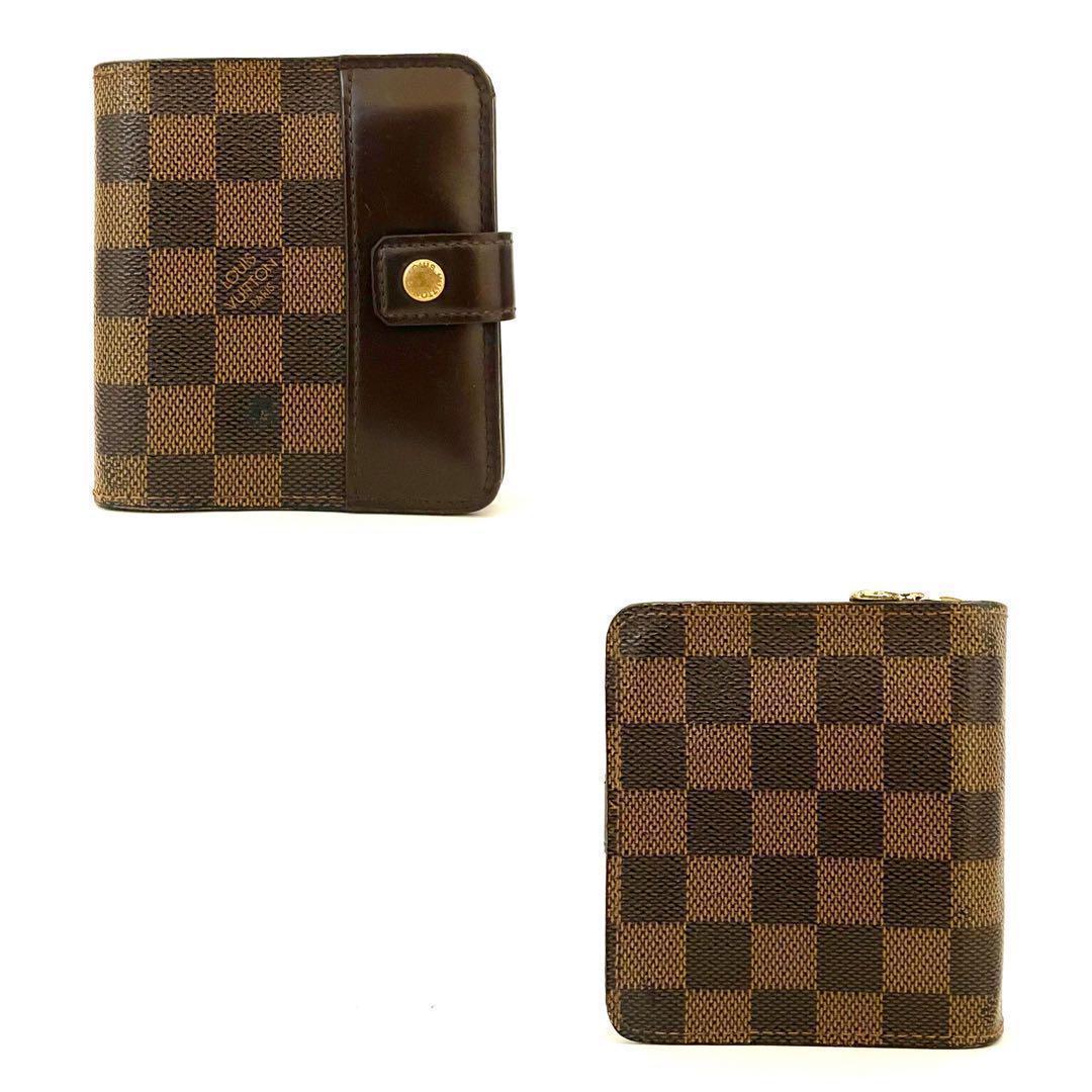 ⭕️気軽に使える⭕️ルイヴィトン財布ダミエ コンパクトジップ 二つ折り財布