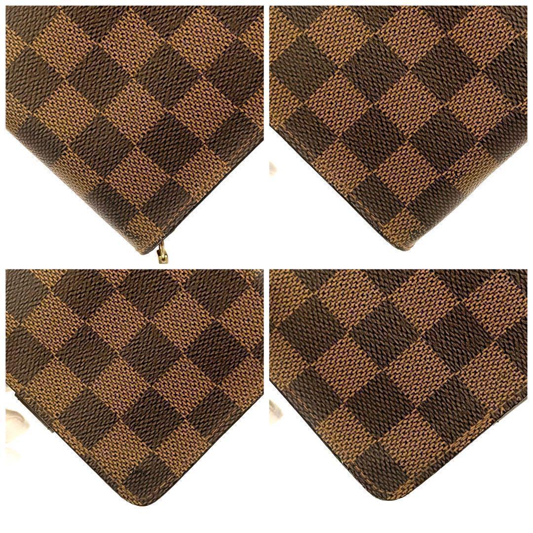 ⭕️気軽に使える⭕️ルイヴィトン財布ダミエ コンパクトジップ 二つ折り財布