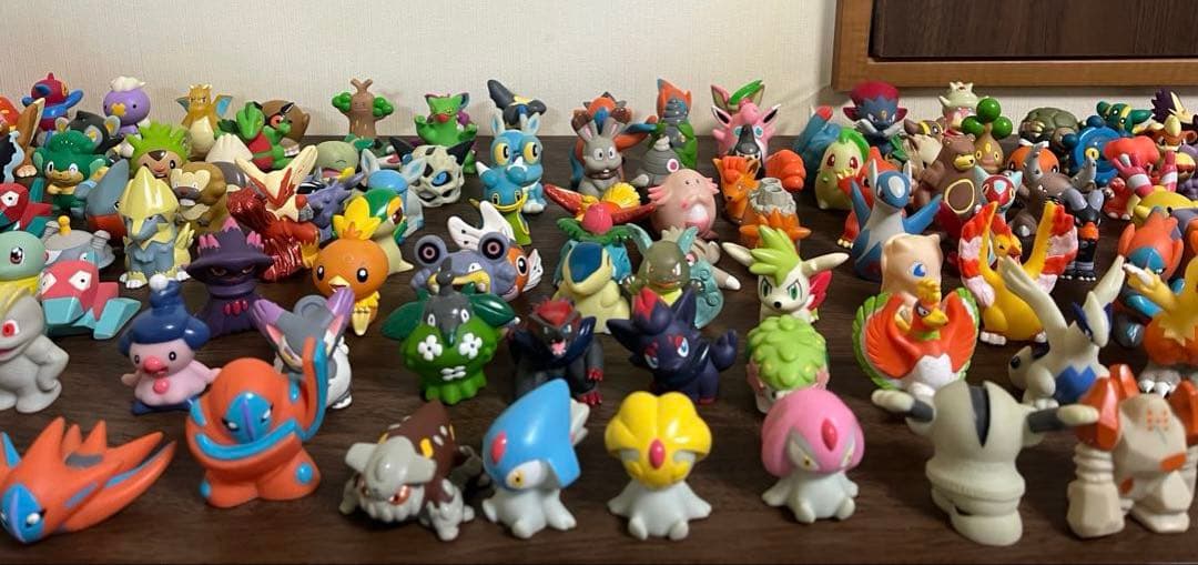 ポケモンキッズ指人形 159体＋モンコレ その他フィギュア 29体 まとめ売り①
