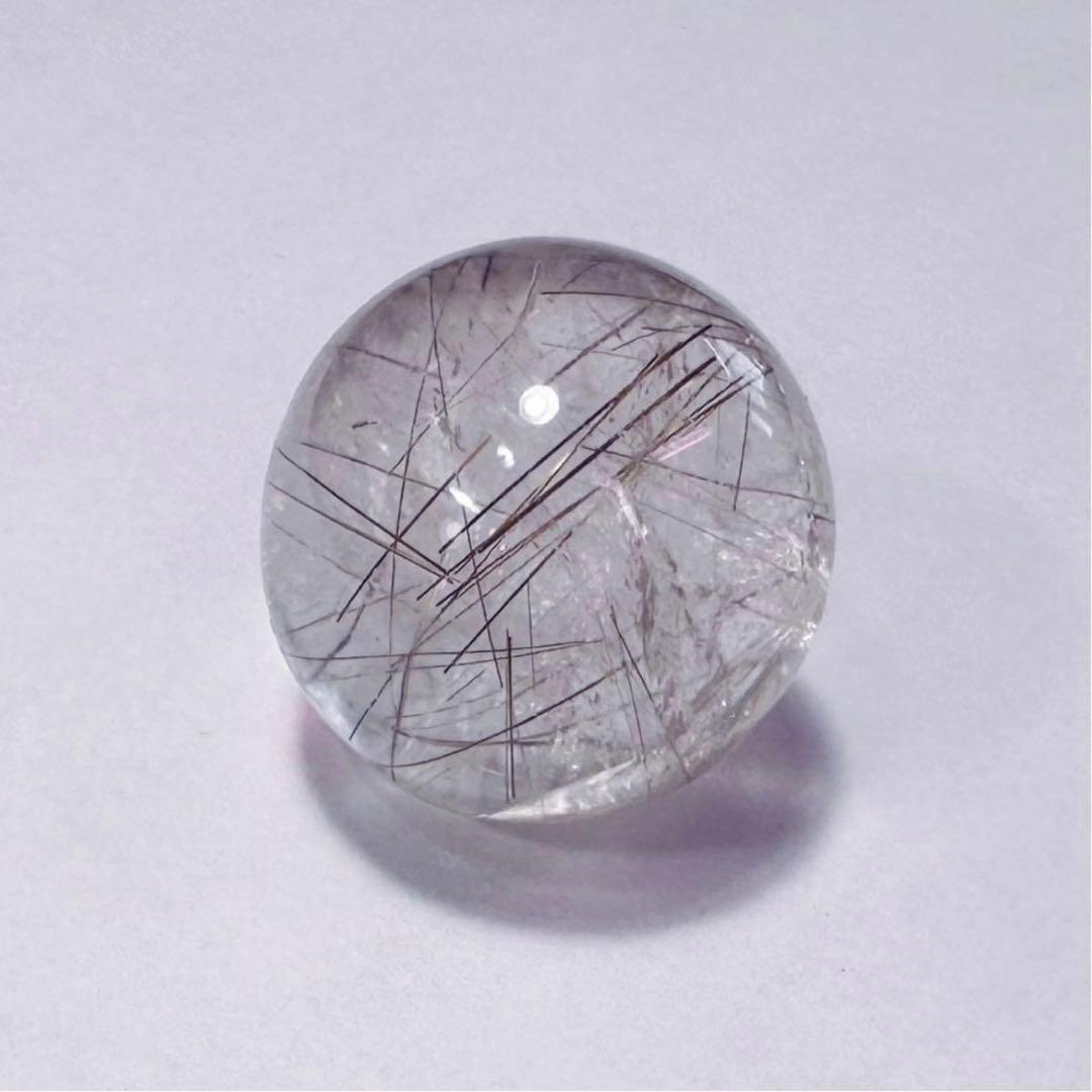 ルチルクォーツ　丸玉