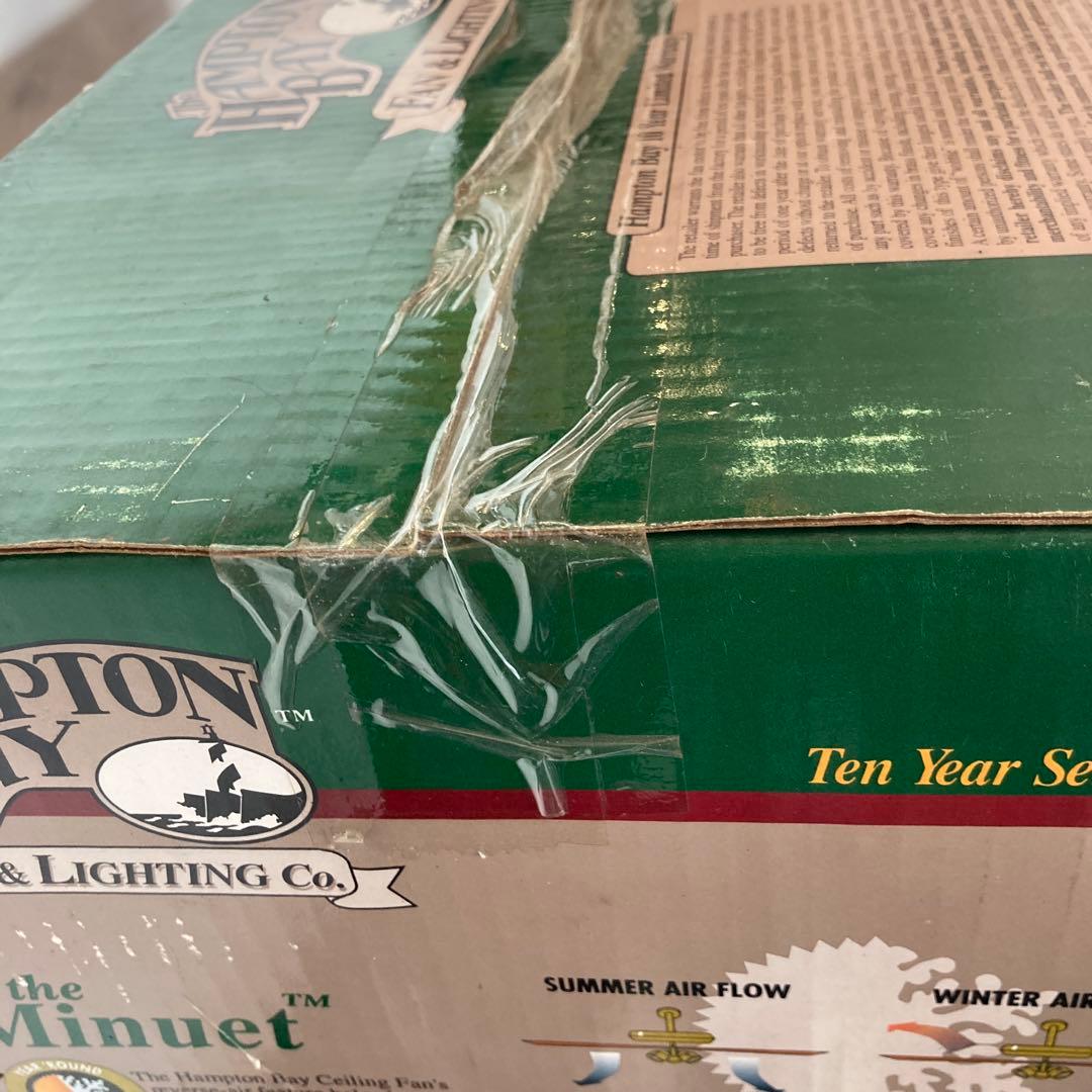 未開封1998Hampton Bay Minuet 30インチ シーリングファン