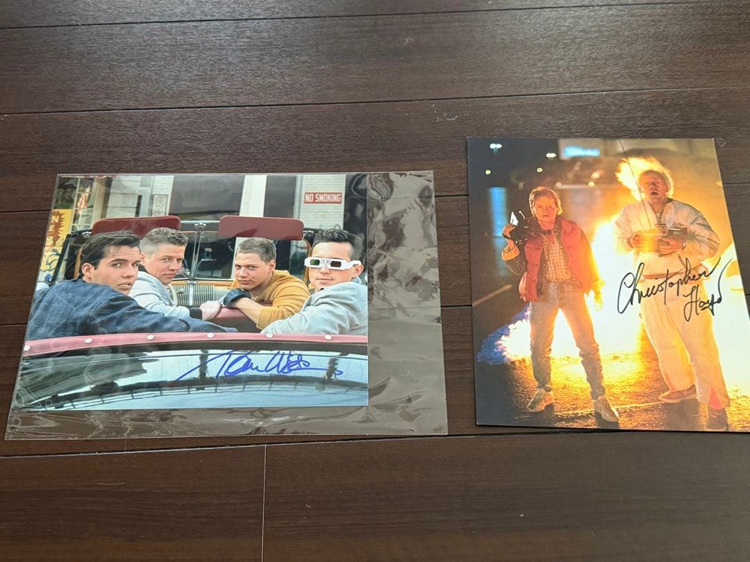 クリストファー・ロイド　ビフ 東京コミコン2024 2025コミコン サイン