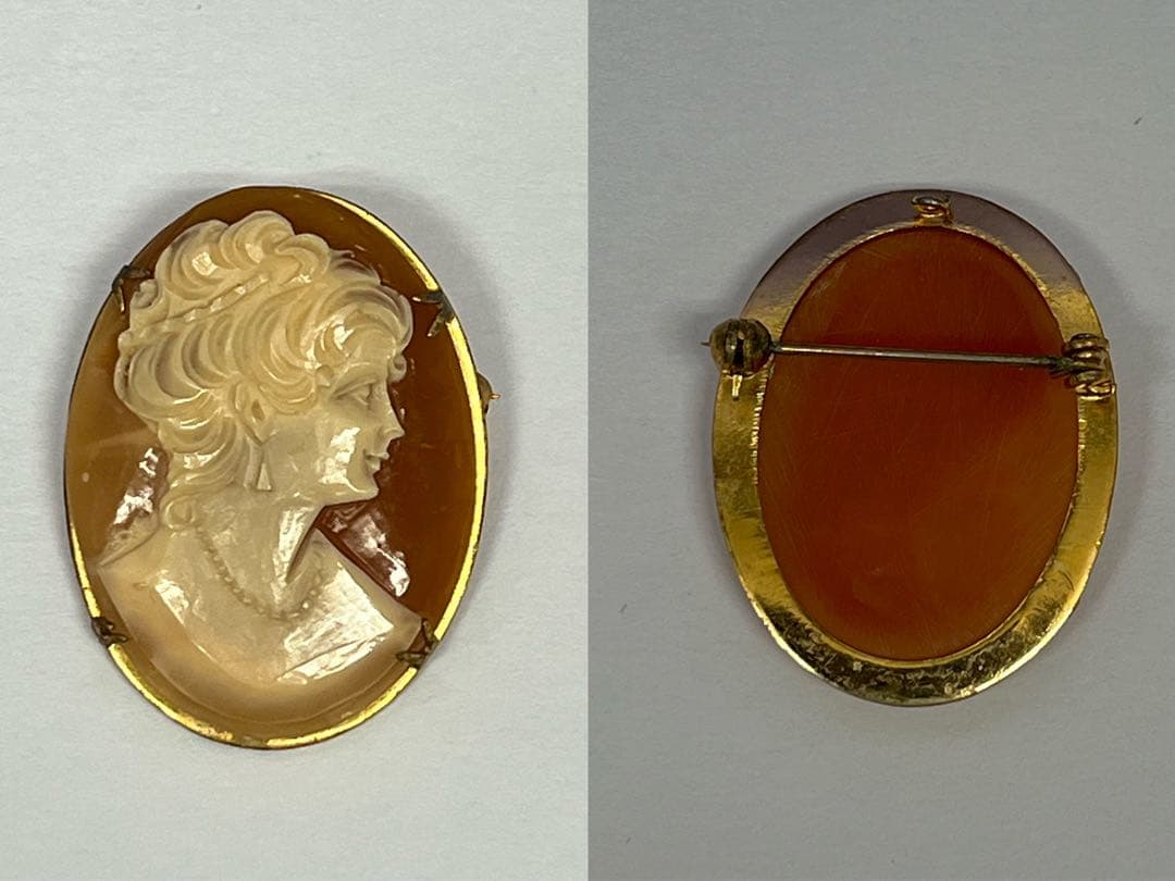 カメオ　ブローチ　まとめ　15点