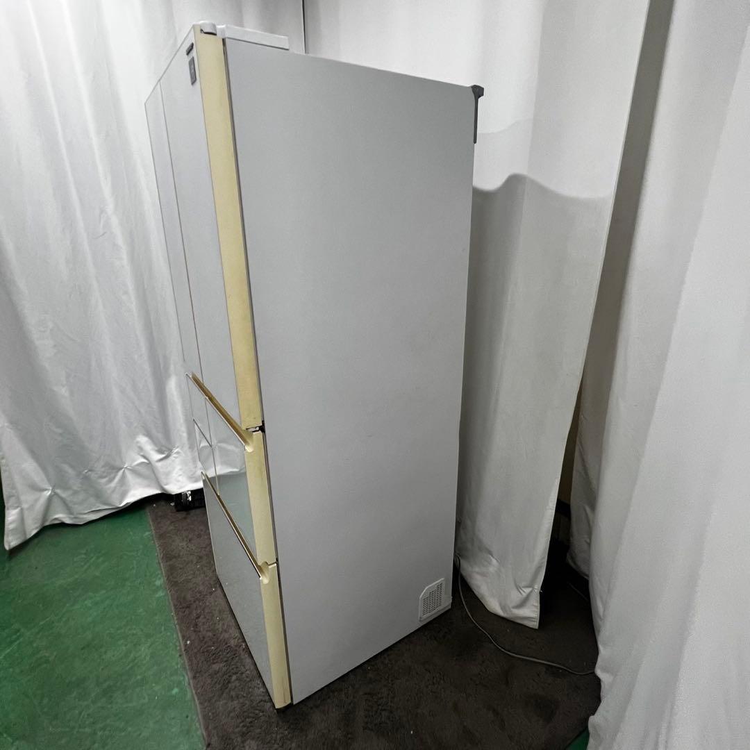 ★878　冷蔵庫　シャープ　大型　500ℓ級　大容量　白　安い　中古　設置無料