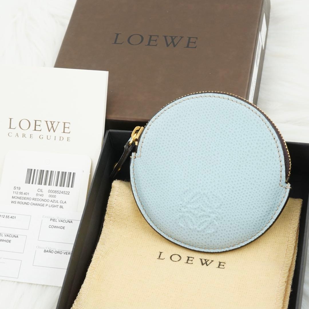 未使用品　箱・タグ付き　LOEWE ロエベ　小銭入れ　ケース　アナグラム