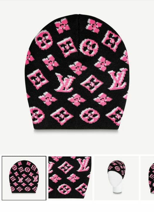 最終値下げ！！ルイヴィトン 正規品 ニット帽