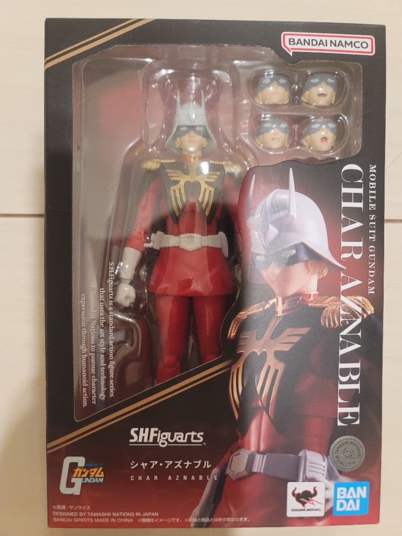s.h.figuarts 機動戦士ガンダム シャア・アズナブル