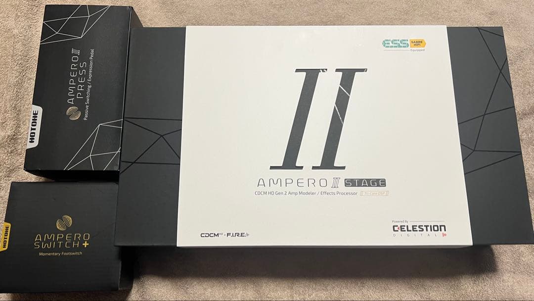 AMPERO Ⅱ STAGE/PRESS/SWITCH+/セットHOTONE