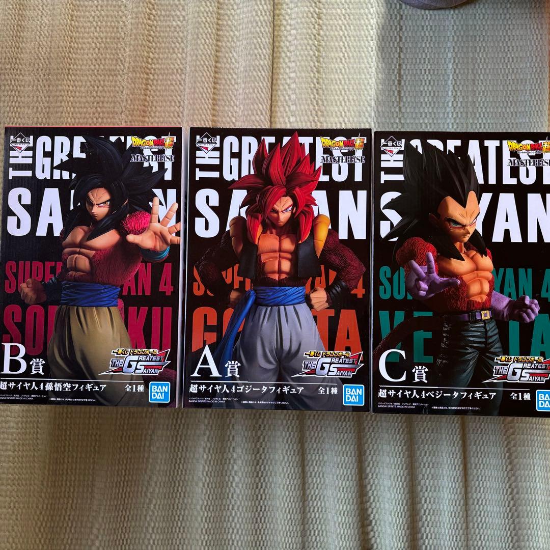 ドラゴンボール 1番くじ THE GREATEST SAIYAN A B C賞