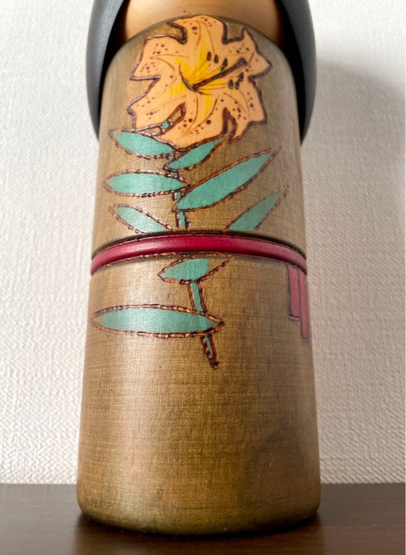 稀少 関口 三作 創作 こけし kokeshi doll 人形 レトロ