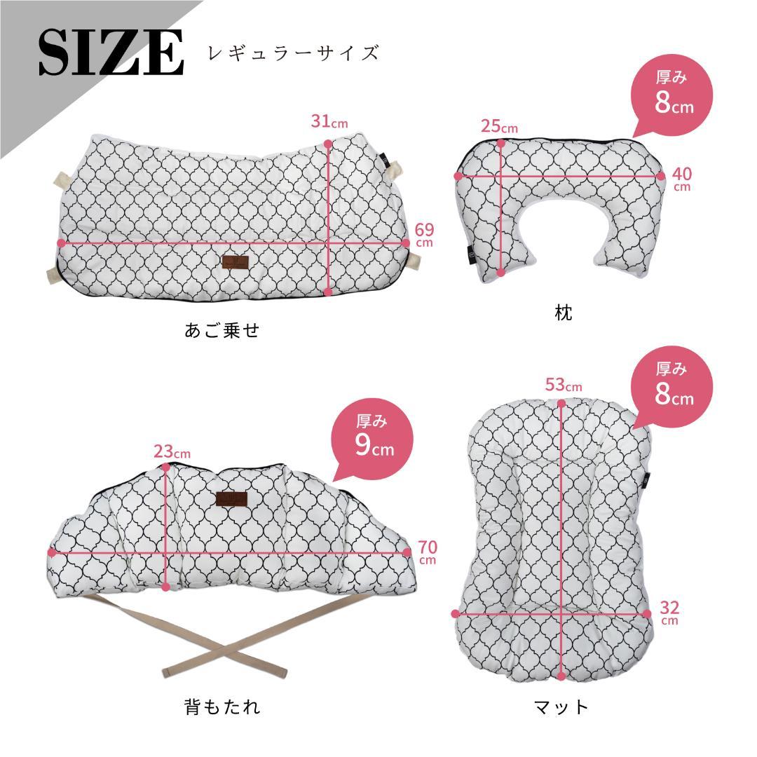 【4点セット】ペットカート用クッション モロッカン リバーシブル カバー 犬