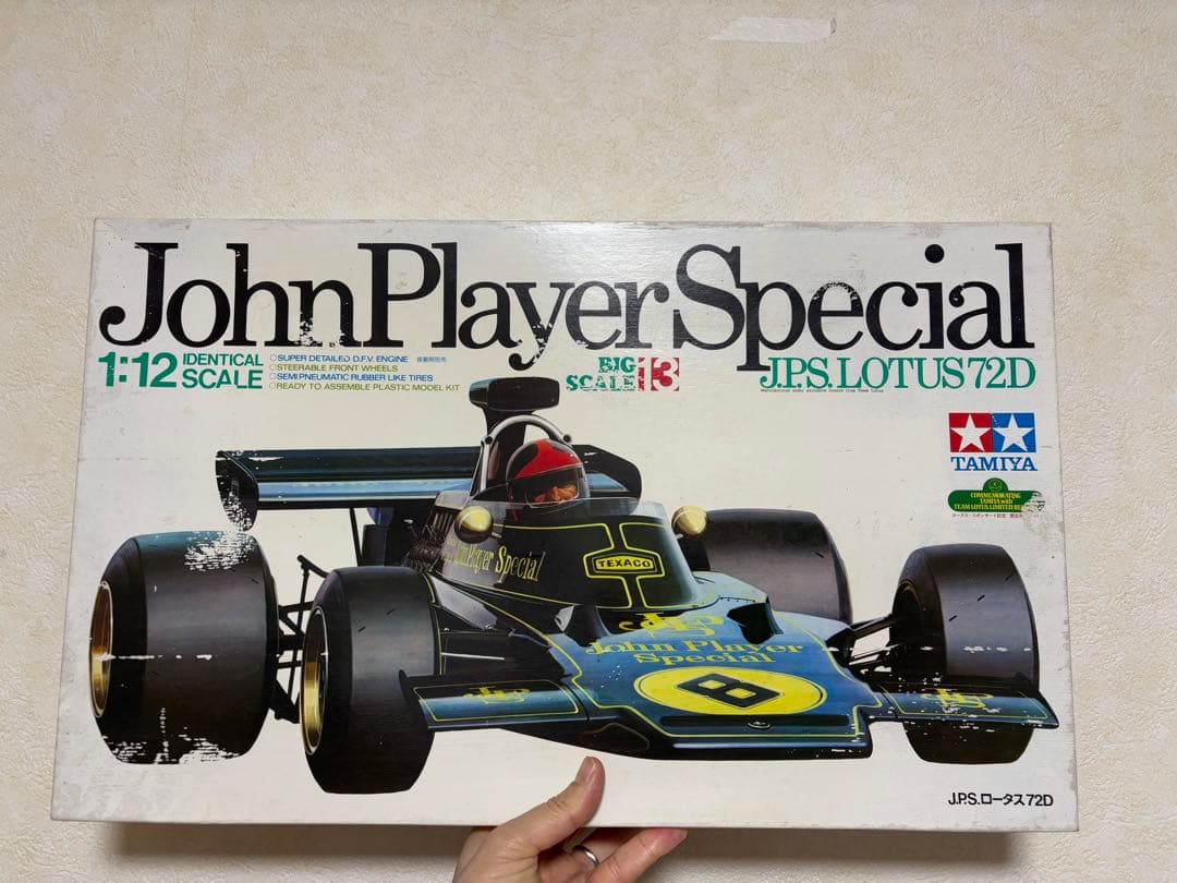 【内袋未開封】タミヤ1/12 JPS.ロータス72D JPS.LOTUS 72D