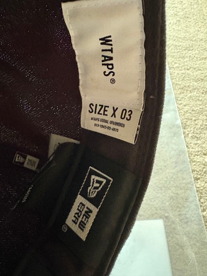 WTAPS 59FIFTY ベースボールキャップ ブラック サイズX 03