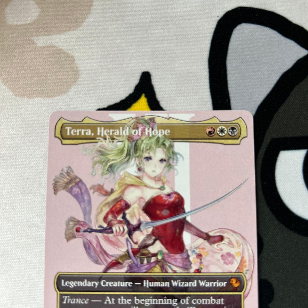 mtg　魔導の力を持つ少女、ティナ　ボーダーレス　英語版 ffコラボ