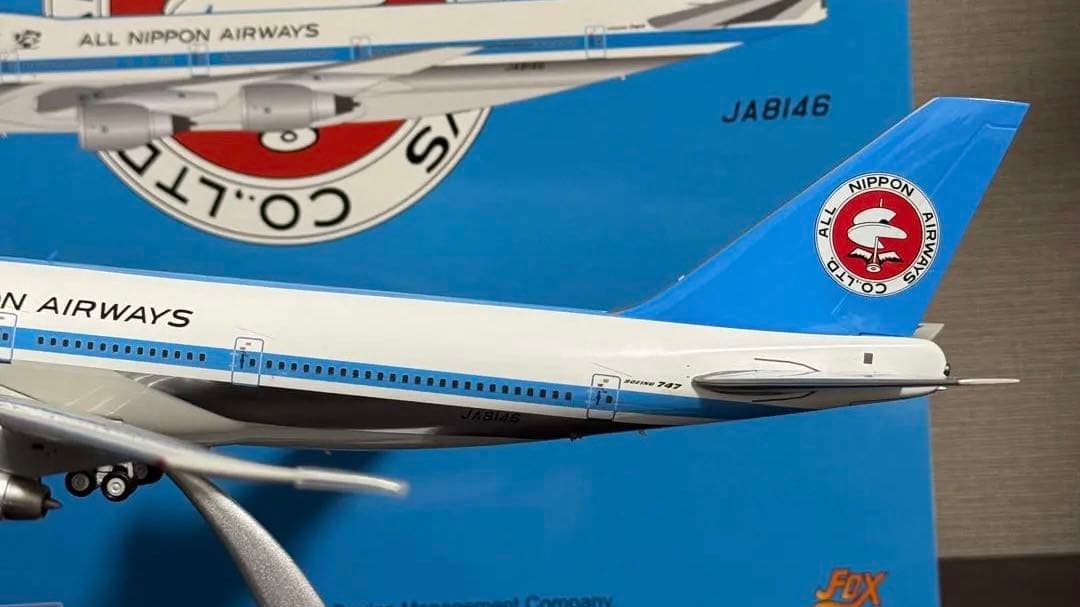 ま*ー様 JFox ANA 全日空 B747SR-81 JA8146 1/200