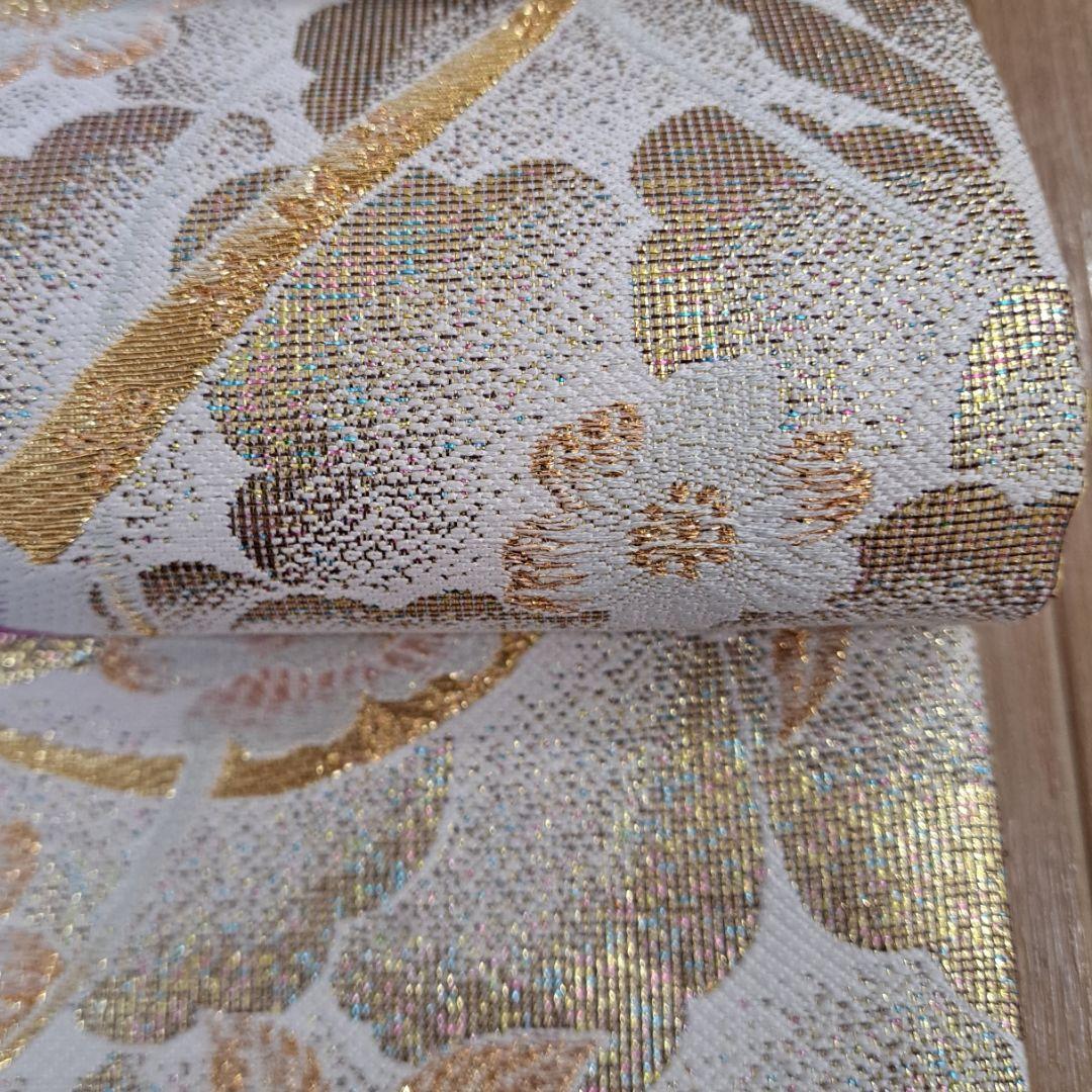 今得な フルセット 正絹白地振袖 白紫グラデーション桜柄 成人式 卒業式に最適