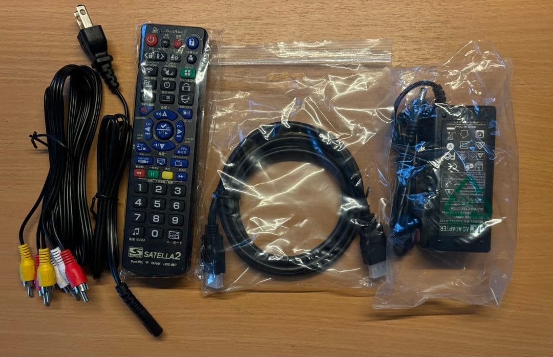 サテラ２　ドングル無し　有線接続のみ　アップデート＆視聴確認済
