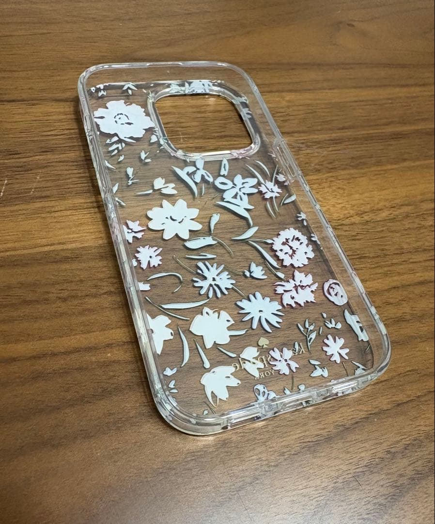 ☆限定品☆ KATE SPADE iPhone14Proケース クリームマルチ