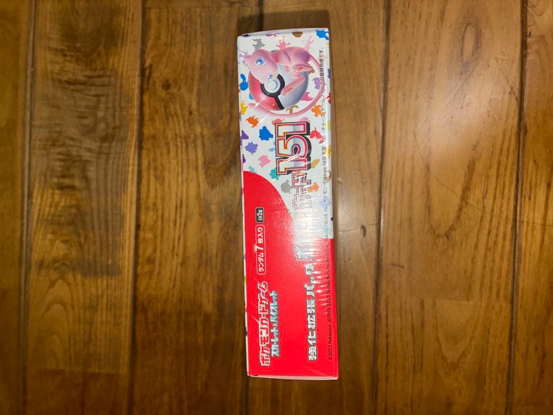 ポケモンカード151 シュリンク付き未開封1BOX