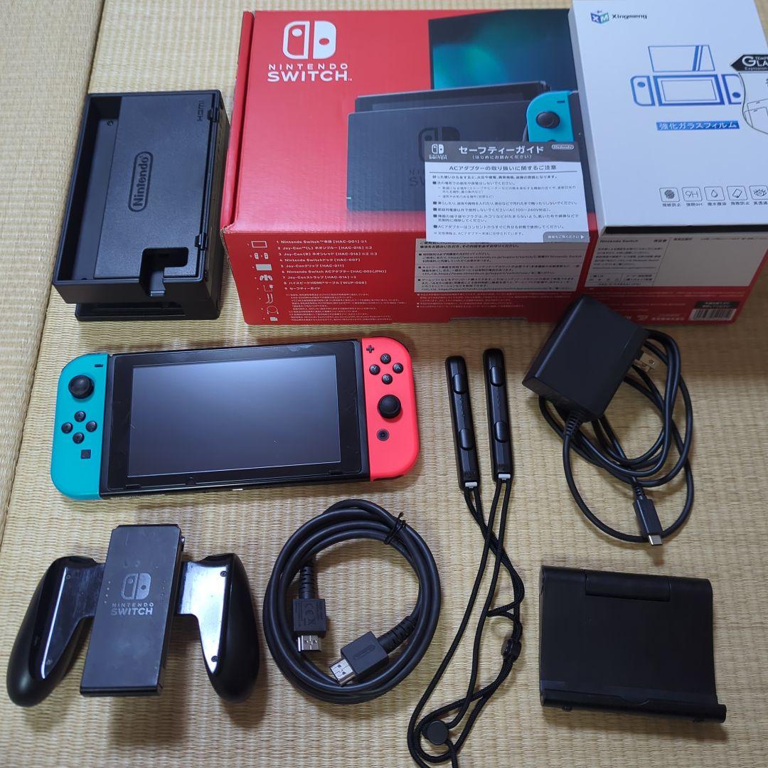 Nintendo Switch 本体 1TB SDカード ガラスフィルム付き