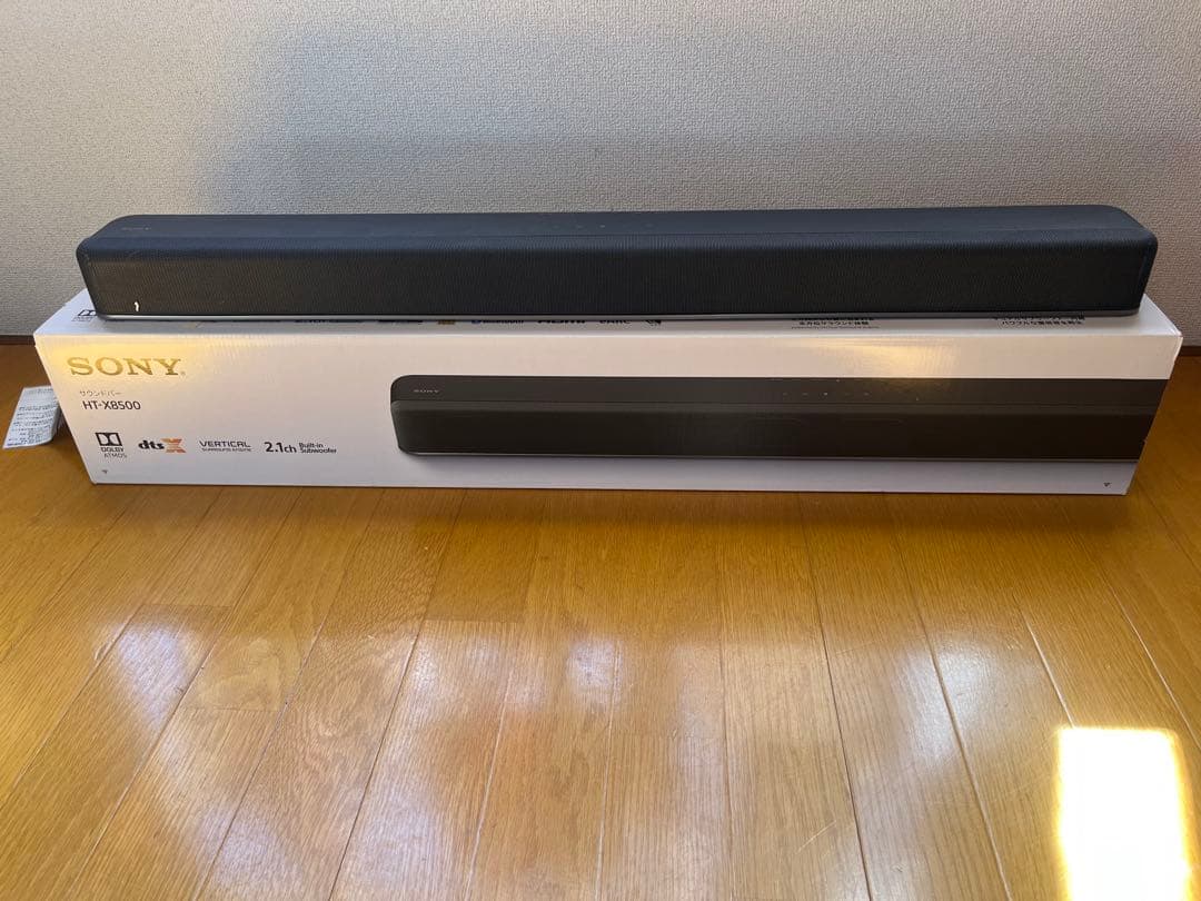『SONY HT-X8500 サウンドバー』
