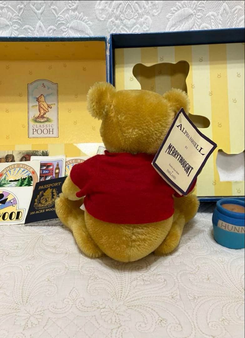 限定　メリーソート　ディズニー　ぷーさん　クラシックプー　Pooh プー　英国製