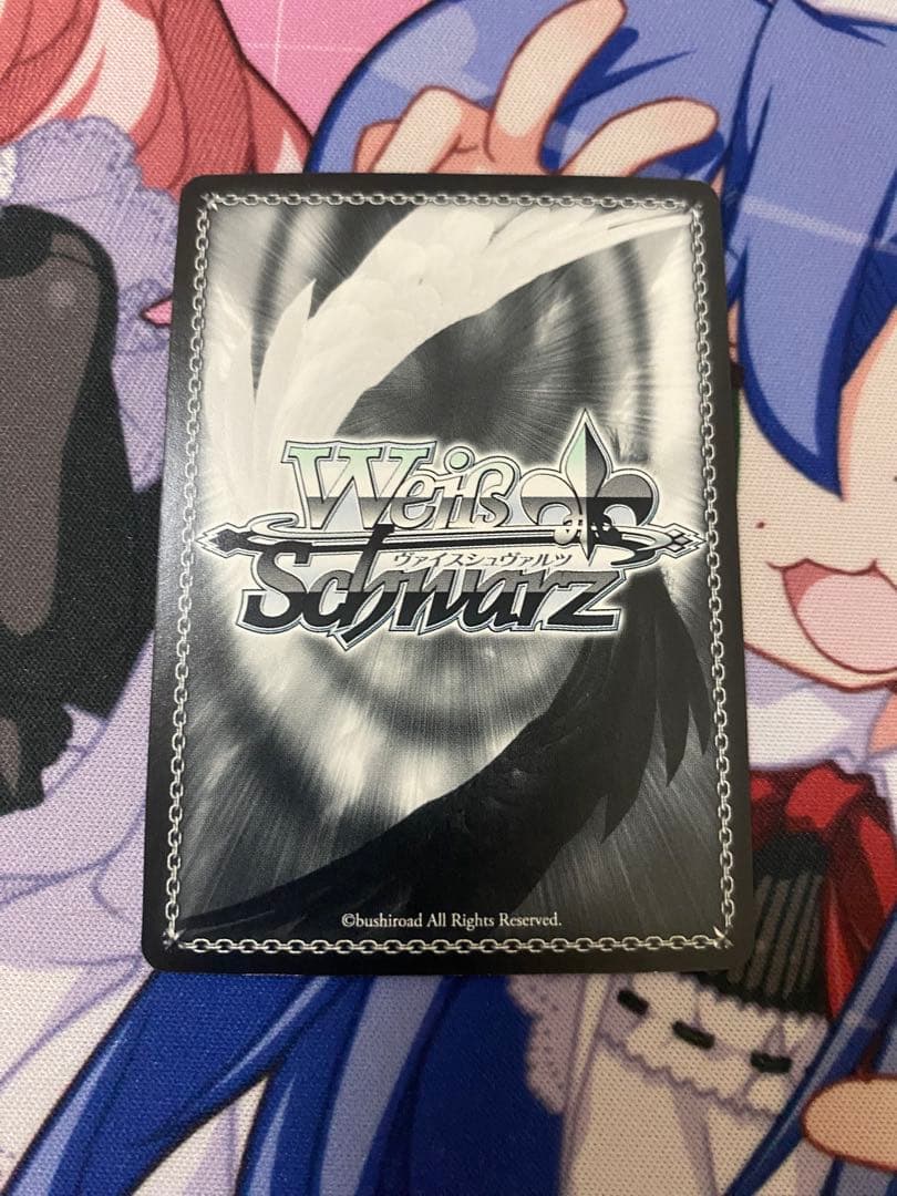 ヴァイスシュヴァルツ システィーナ SPカード　サイン入りカード