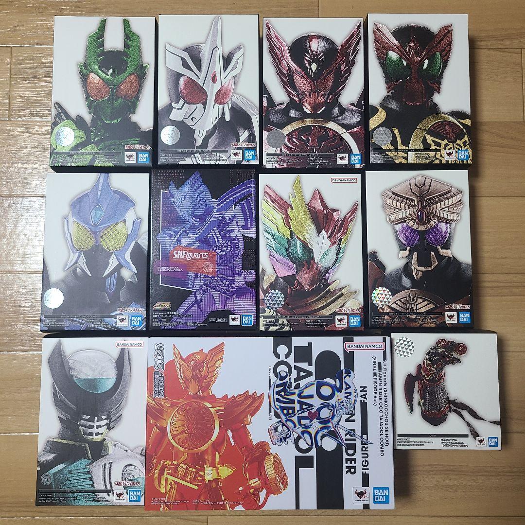 S.H.Figuarts 真骨彫製法 仮面ライダーオーズ 11点セット