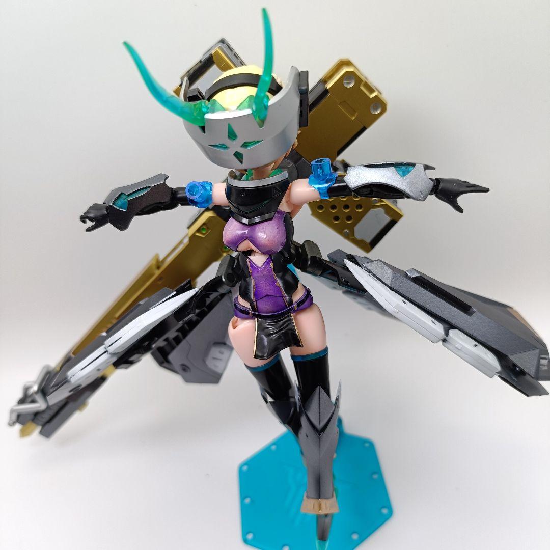 メガミデバイス　エクソシスト WIDOW バイクライダー　プラモデル　塗装完成品