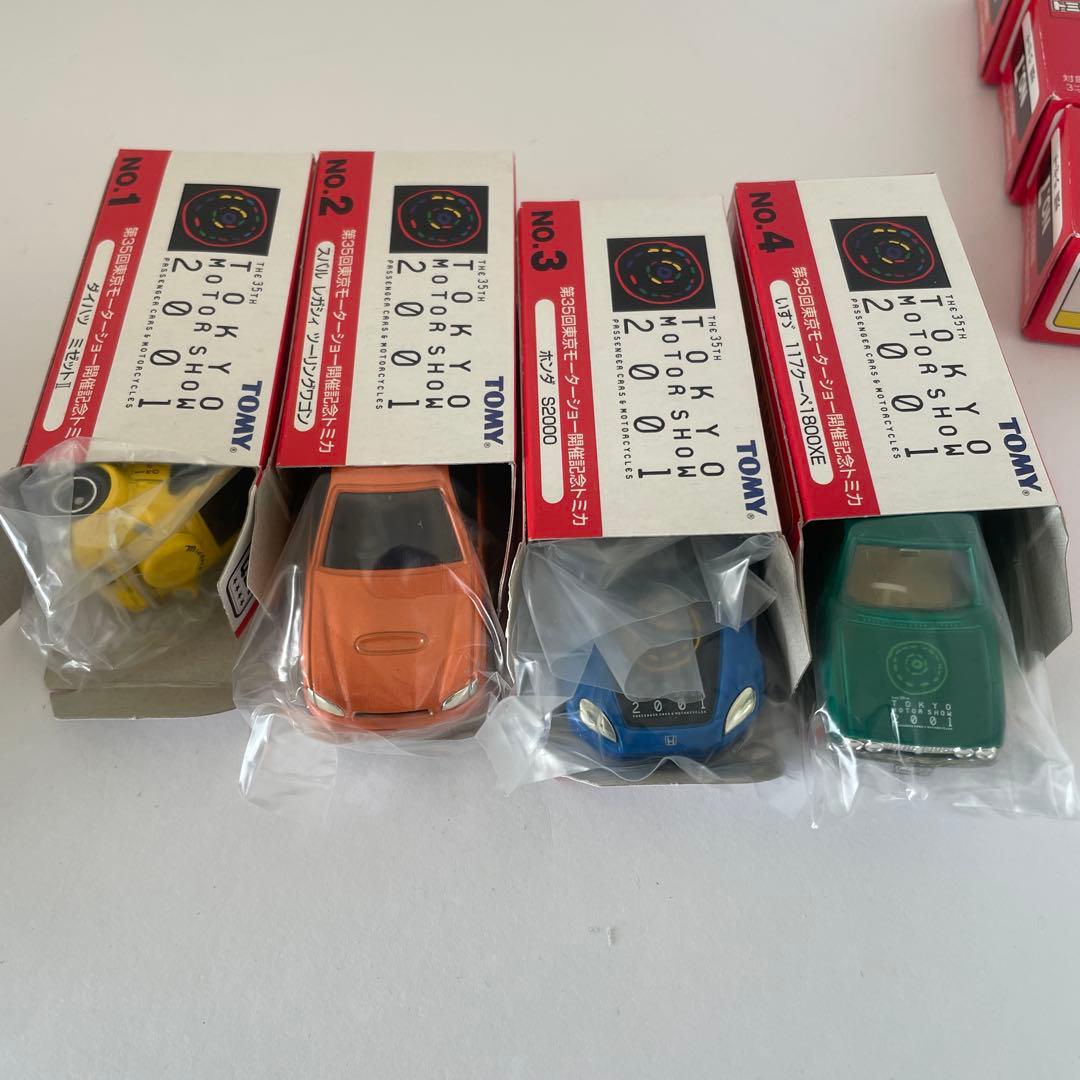 トミー 第35回 東京モーターショー開催記念トミカ 2001 7台セット 未使用