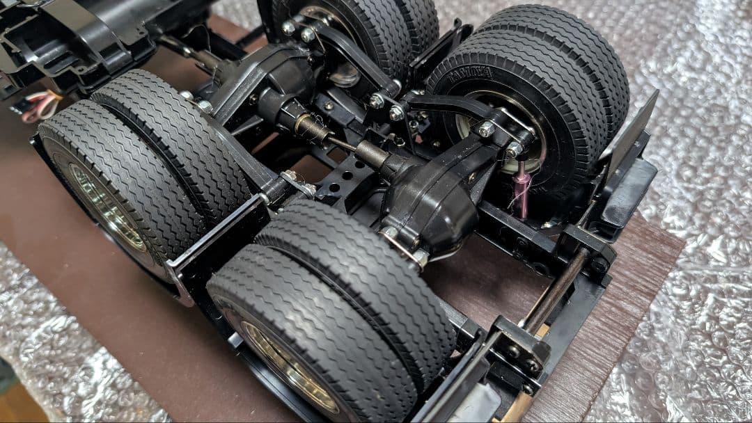 タミヤ　1/14 シャシ　スカニア　ビッグトラック　トレーラー　スカニア