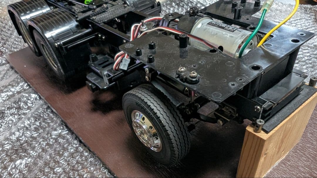 タミヤ　1/14 シャシ　スカニア　ビッグトラック　トレーラー　スカニア