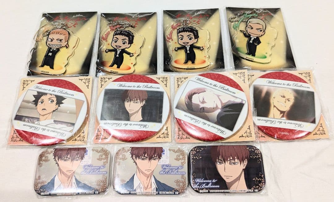 【11点セット】ボールルームへようこそ アクキー、缶バッジ
