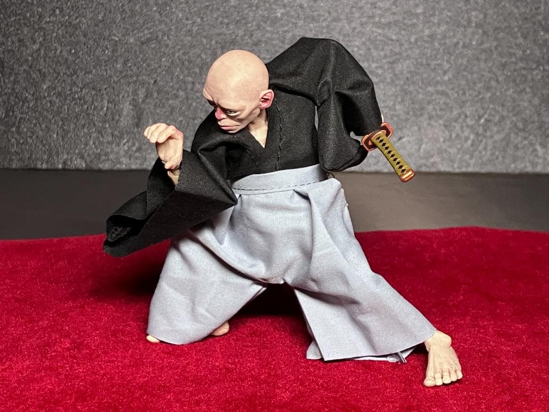 新品未開封 限定版『ゴラム＆透明フロド』ロードオブザリング アクションフィギュア