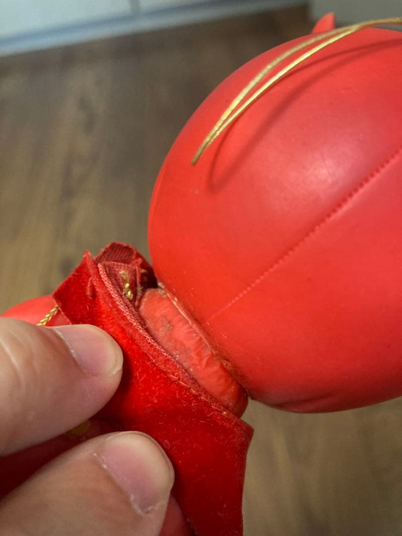 赤い悪魔の人形　kamar社　デビル　ソフビ　1970年代　ヴィンテージ