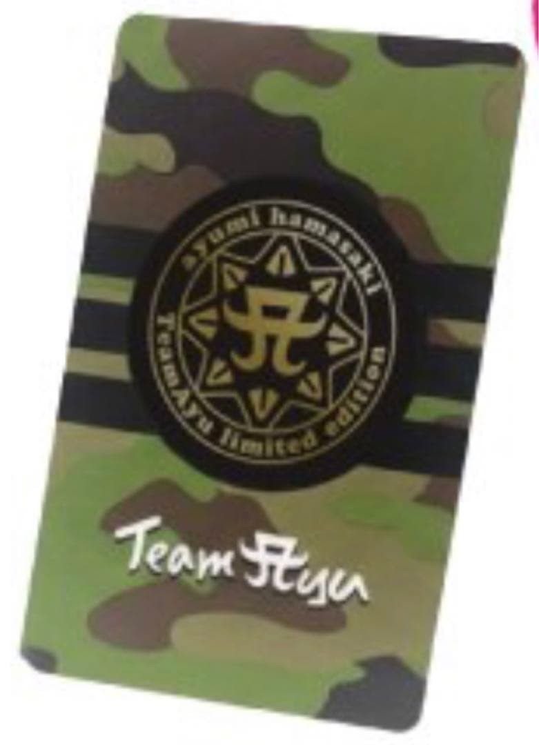 浜崎あゆみ TAパスポート カード チャーム 限定グッズ