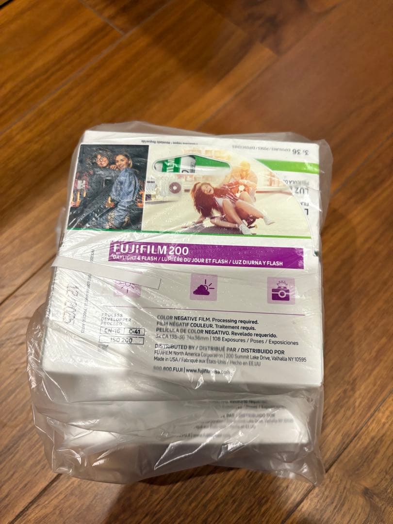 富士フイルム フジカラー 200 カラーネガフィルム ISO 200 5箱