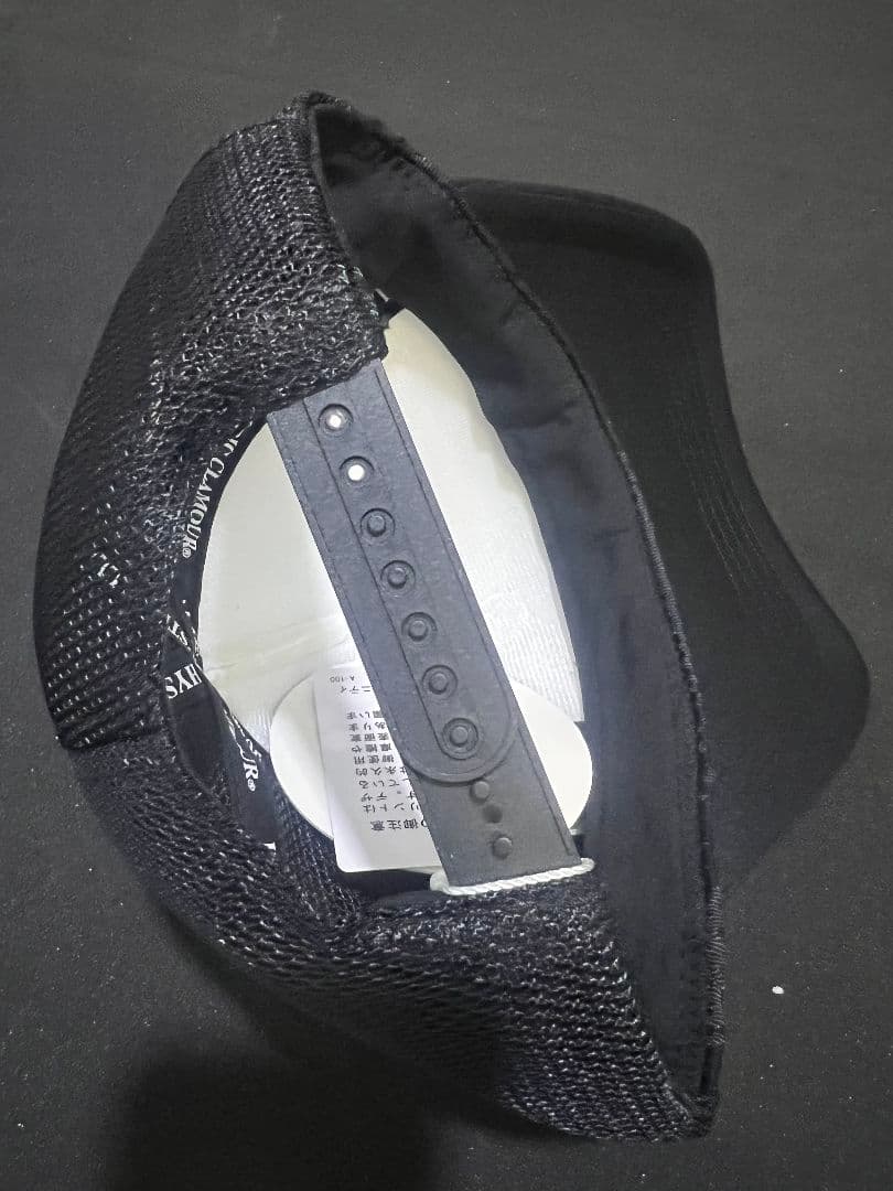 ヒステリックグラマー GUITAR GIRL メッシュキャップ ブラック-17