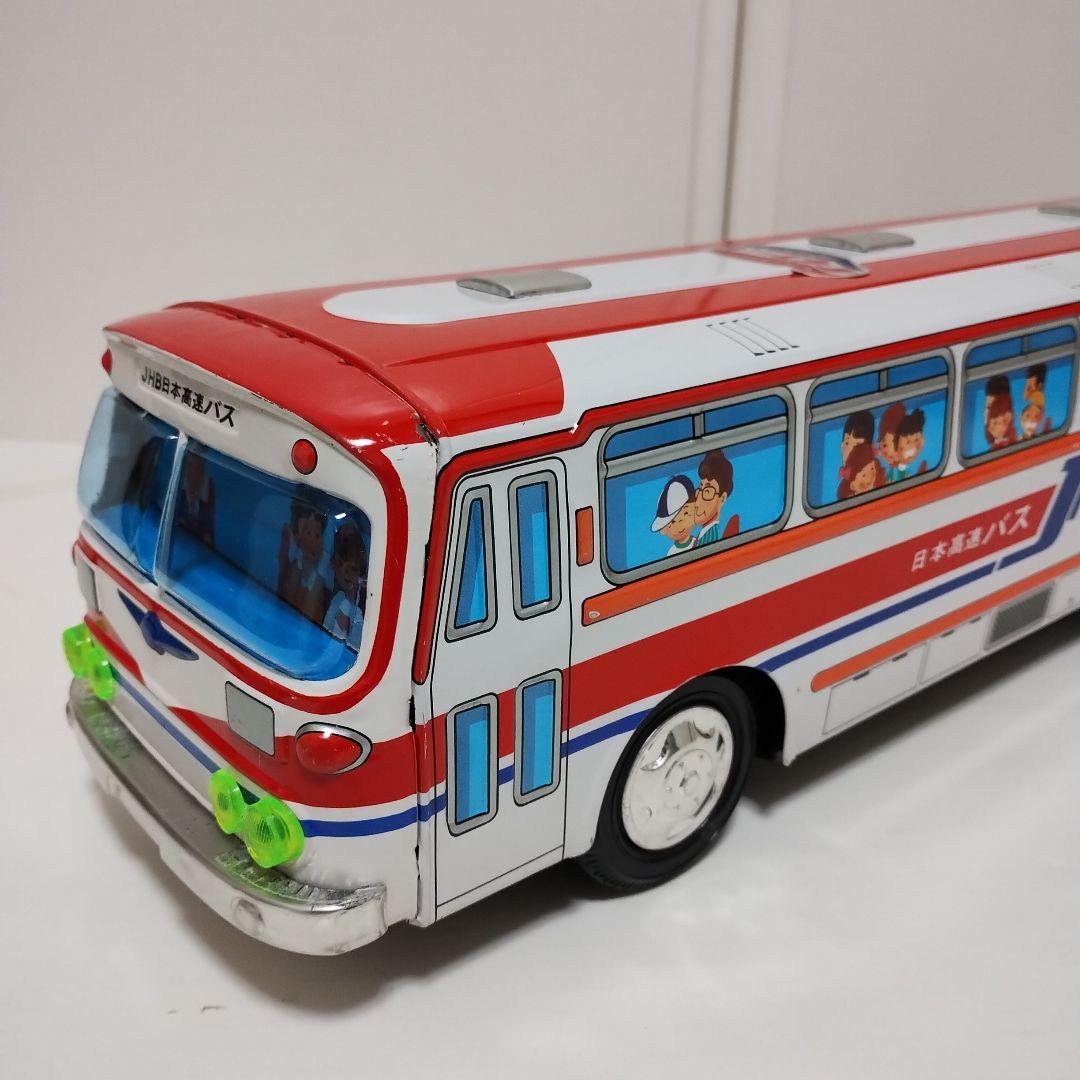 ブリキ　日本高速バス　イチコー製品　当時物　昭和レトロ　デッドストック　美品✨