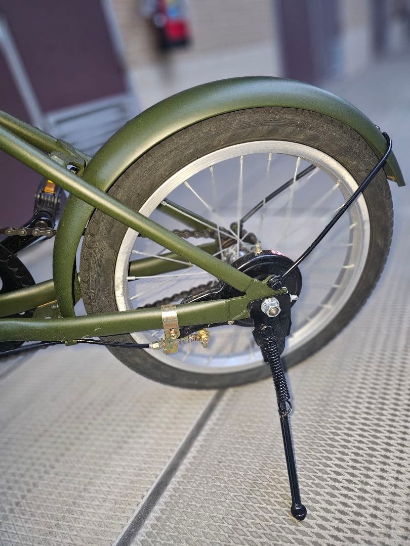 AIJYU 16インチ折りたたみ自転車 SK-16 黒 軽量 コンパクト