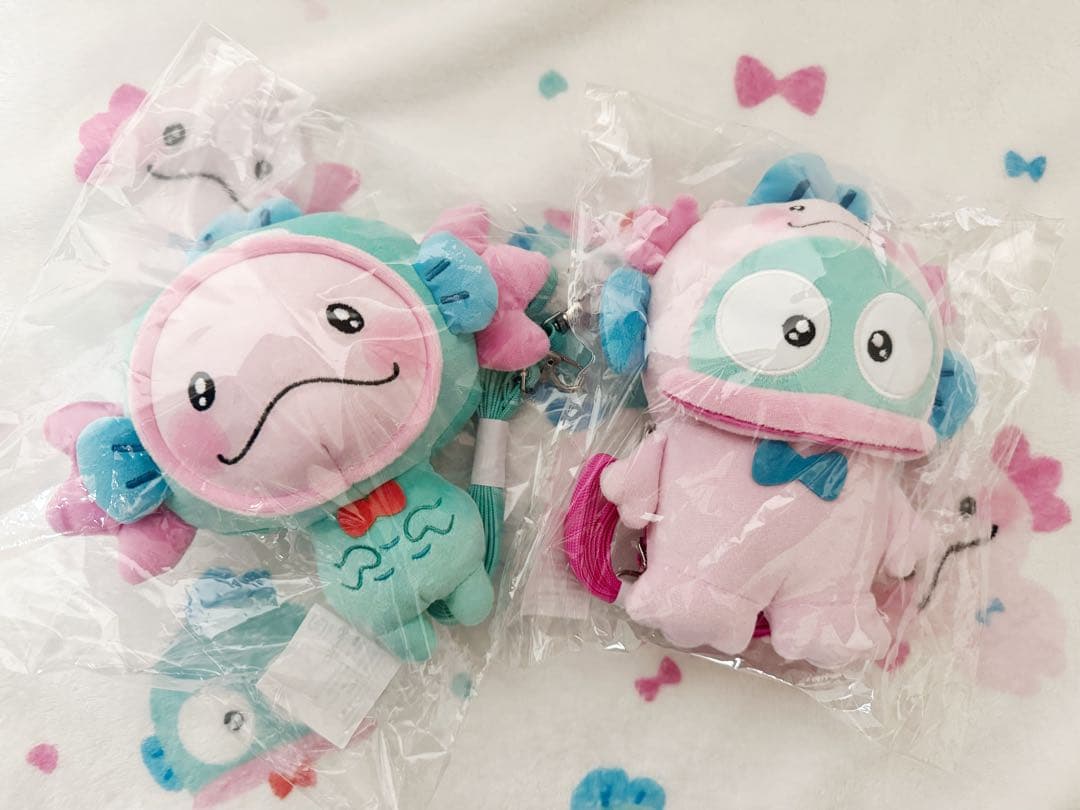 うぱごろう×ハンギョドン 佐藤大樹 TAIKI ぬいぐるみパスケース 2種セット