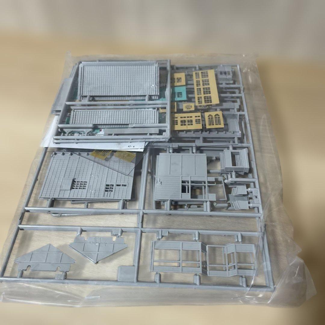 GREEN MAX 建築模型日本民家商家街景47系 全6種セット未組立Ln576