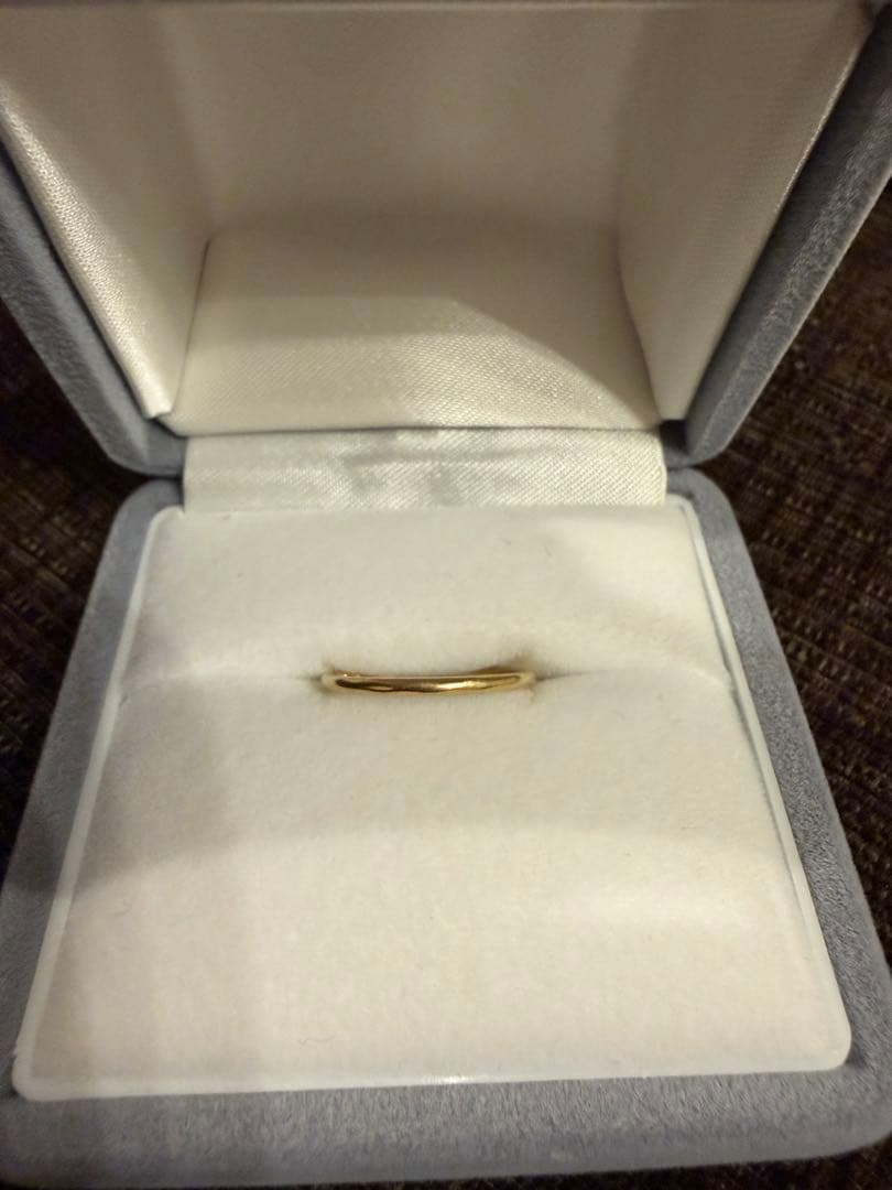 【18金リング】MALAMA シンプルリング K18リング